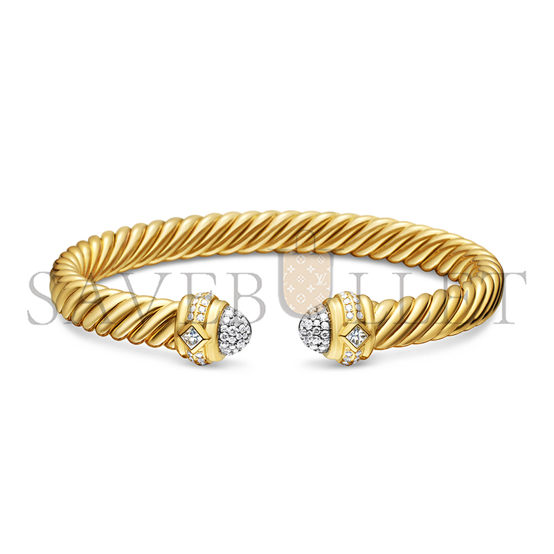 dau1d Yvrm*n renaissance® oval cablespira® bracelet 7mm b17337d88adim